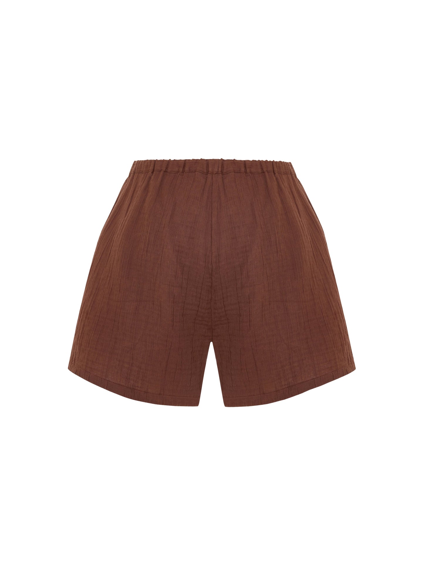 Kaya Drawstring Shorts - Terracotta