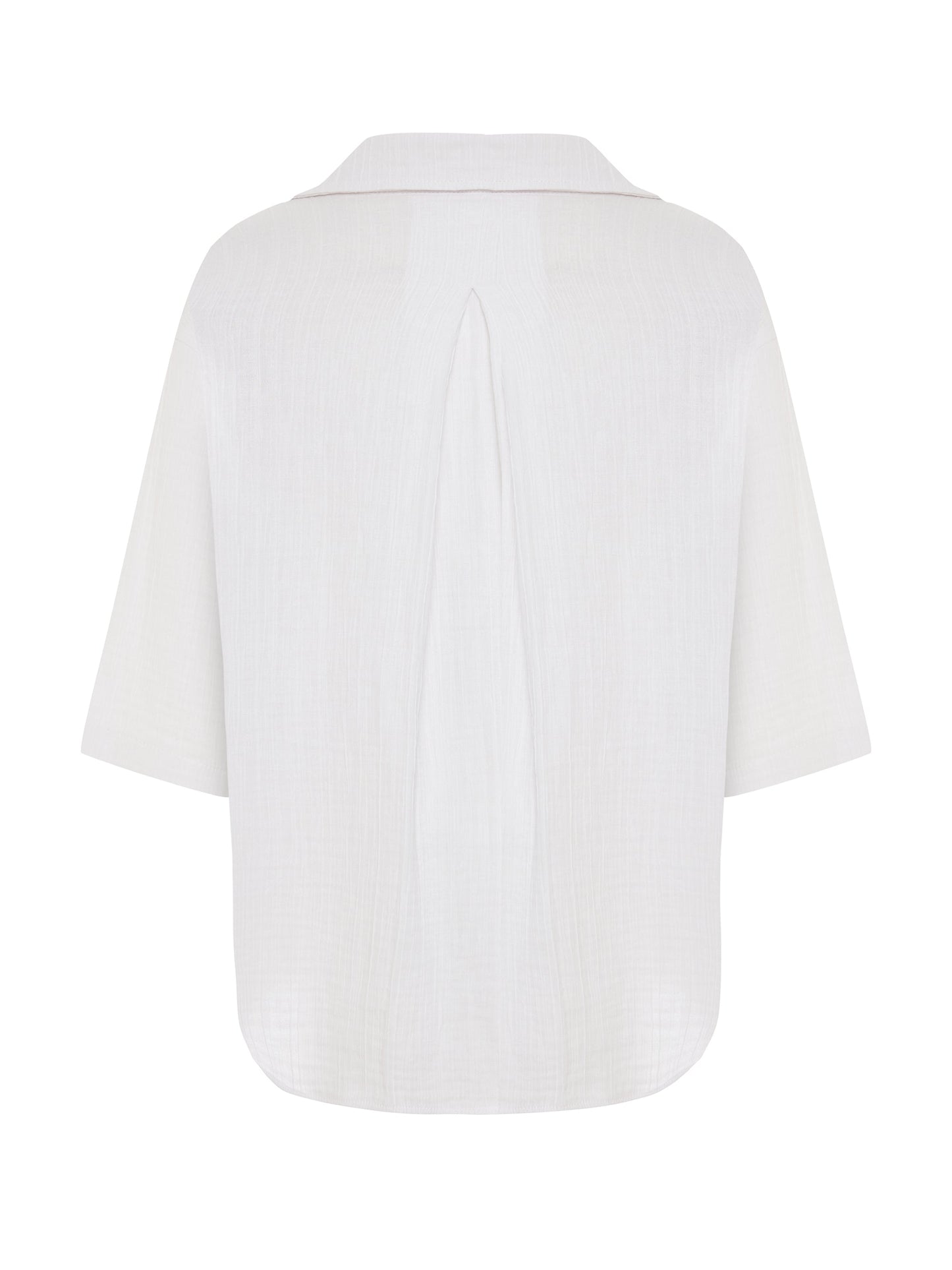 Kaya Boyfriend Shirt - White