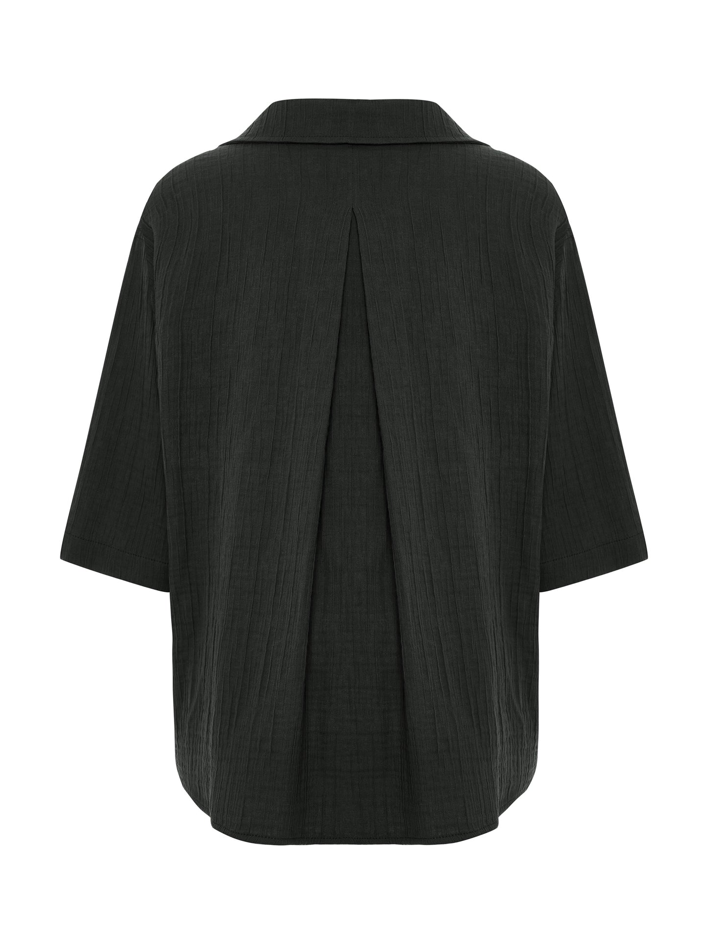 Kaya Boyfriend Shirt - Charcoal