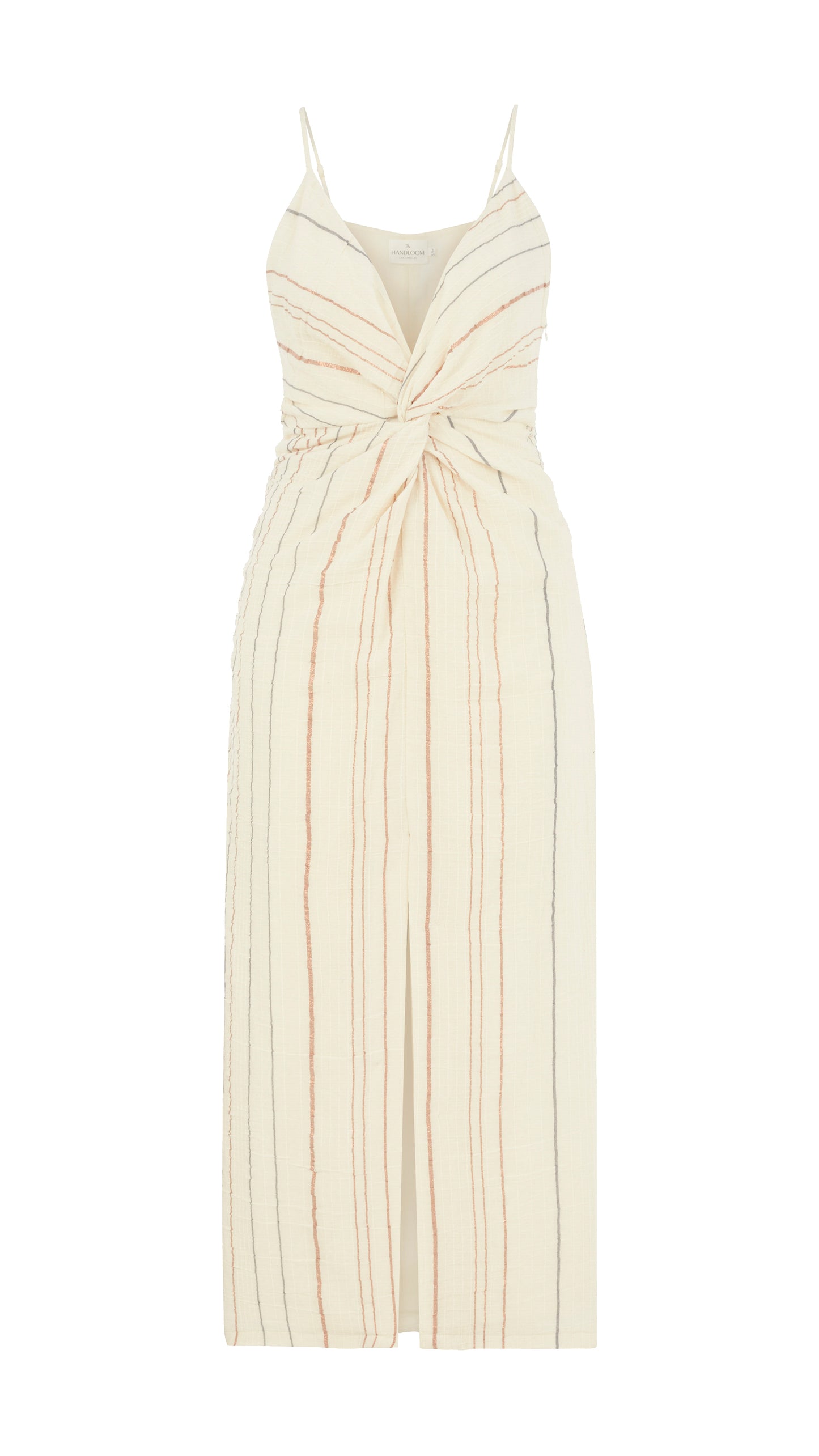 Celia Striped Dress - Natural