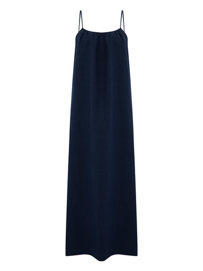 Bliss Flow Maxi Dress - Navy