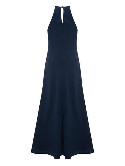 Nora Halter Maxi Dress - Navy