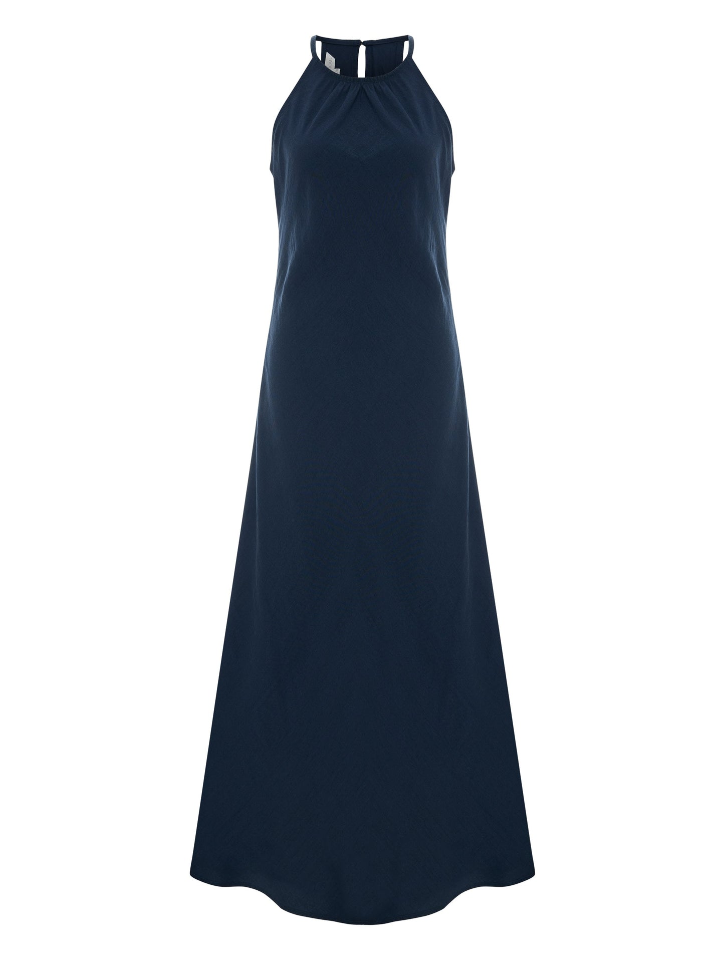 Nora Halter Maxi Dress - Navy