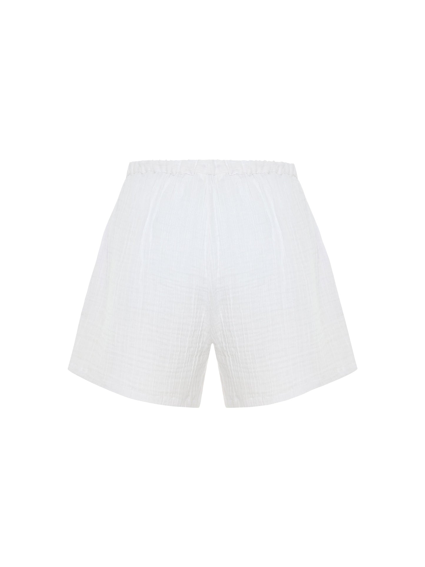 Kaya Drawstring Shorts - White