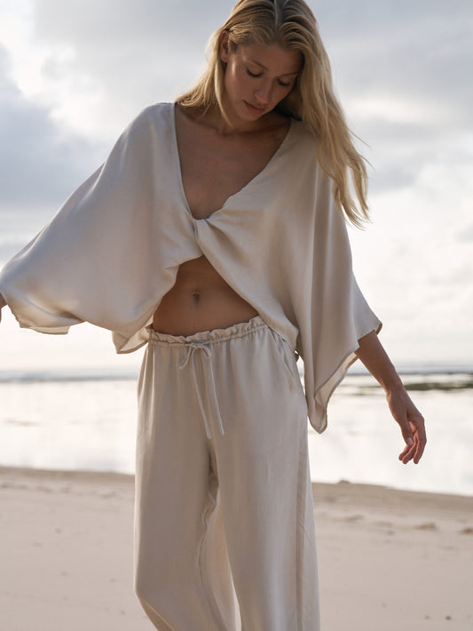 Lucid Knot Top - Sand