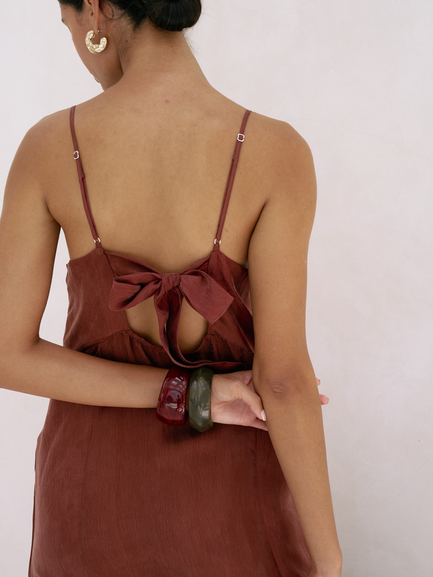 Lucid Midnight Maxi Dress - Burgundy