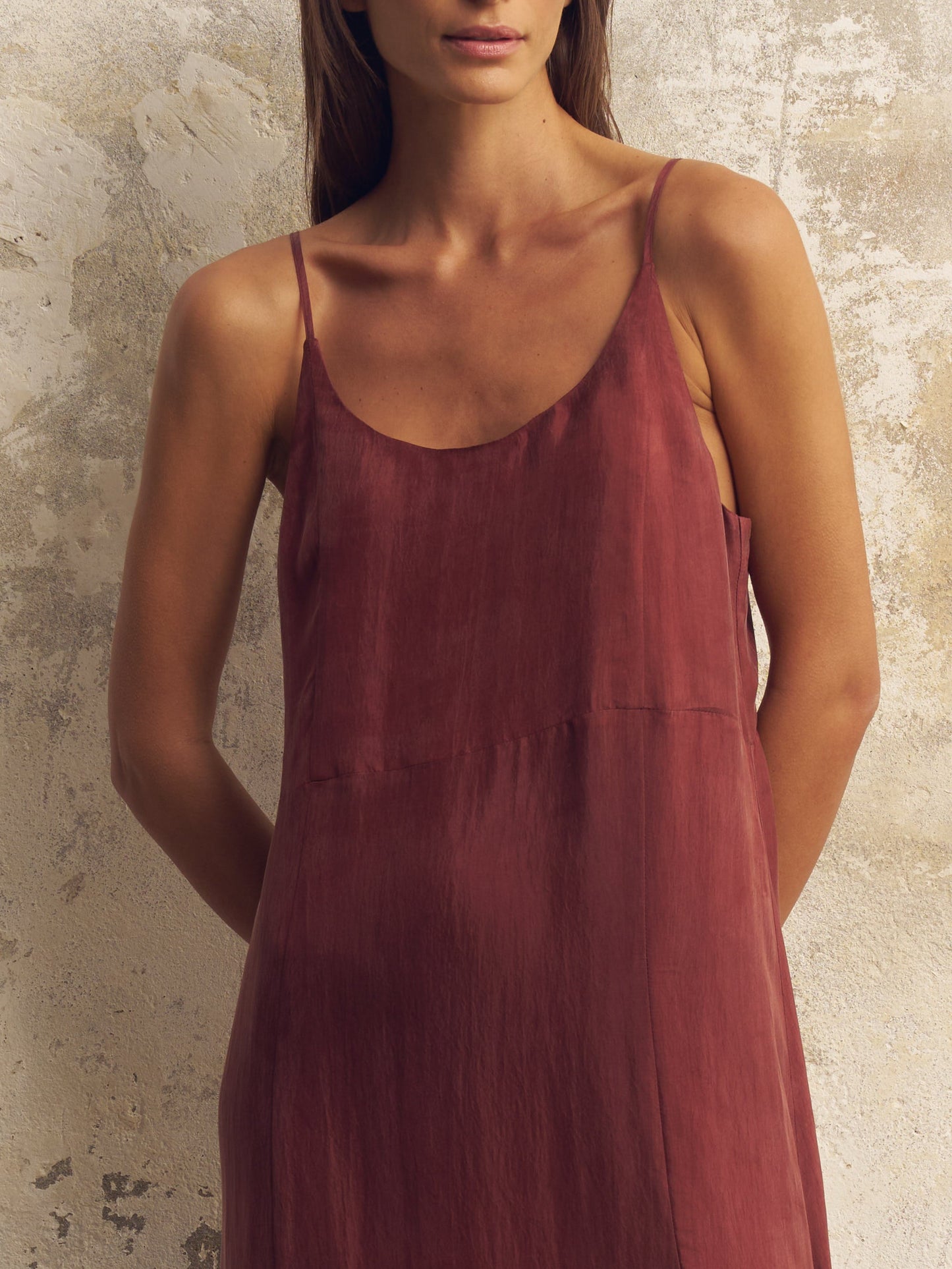 Lucid Midnight Maxi Dress - Burgundy