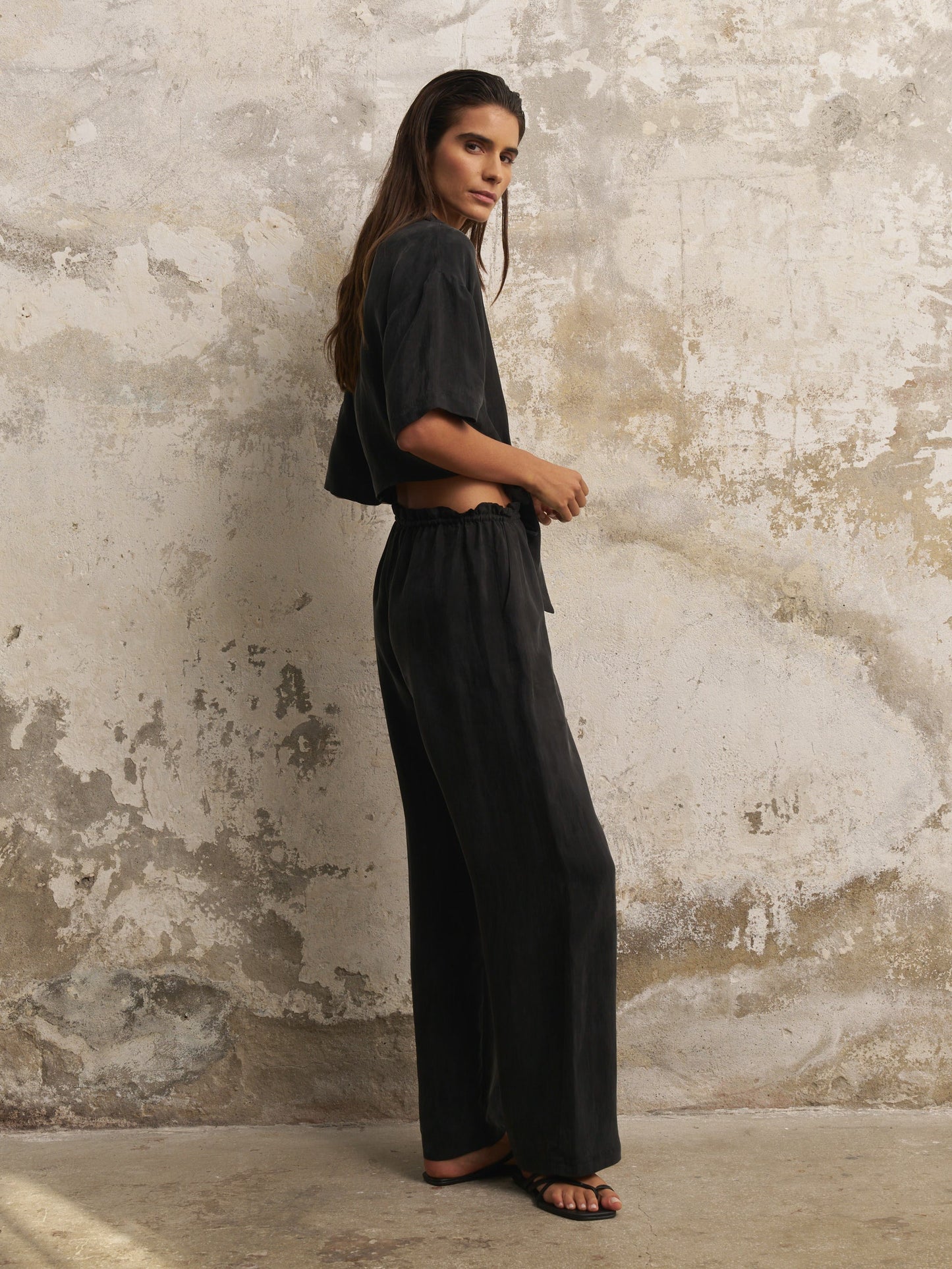 Lucid Tie Shirt - Black