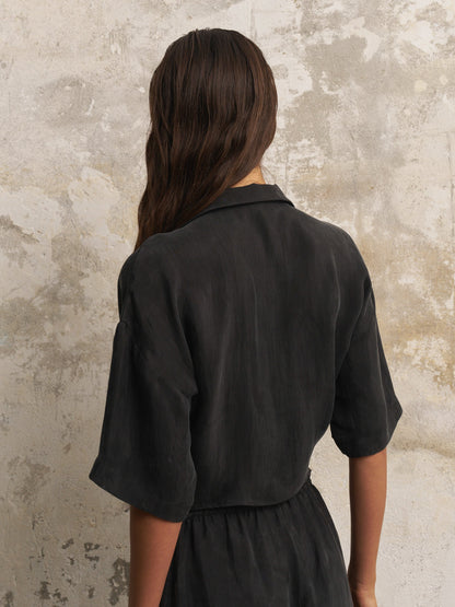 Lucid Tie Shirt - Black