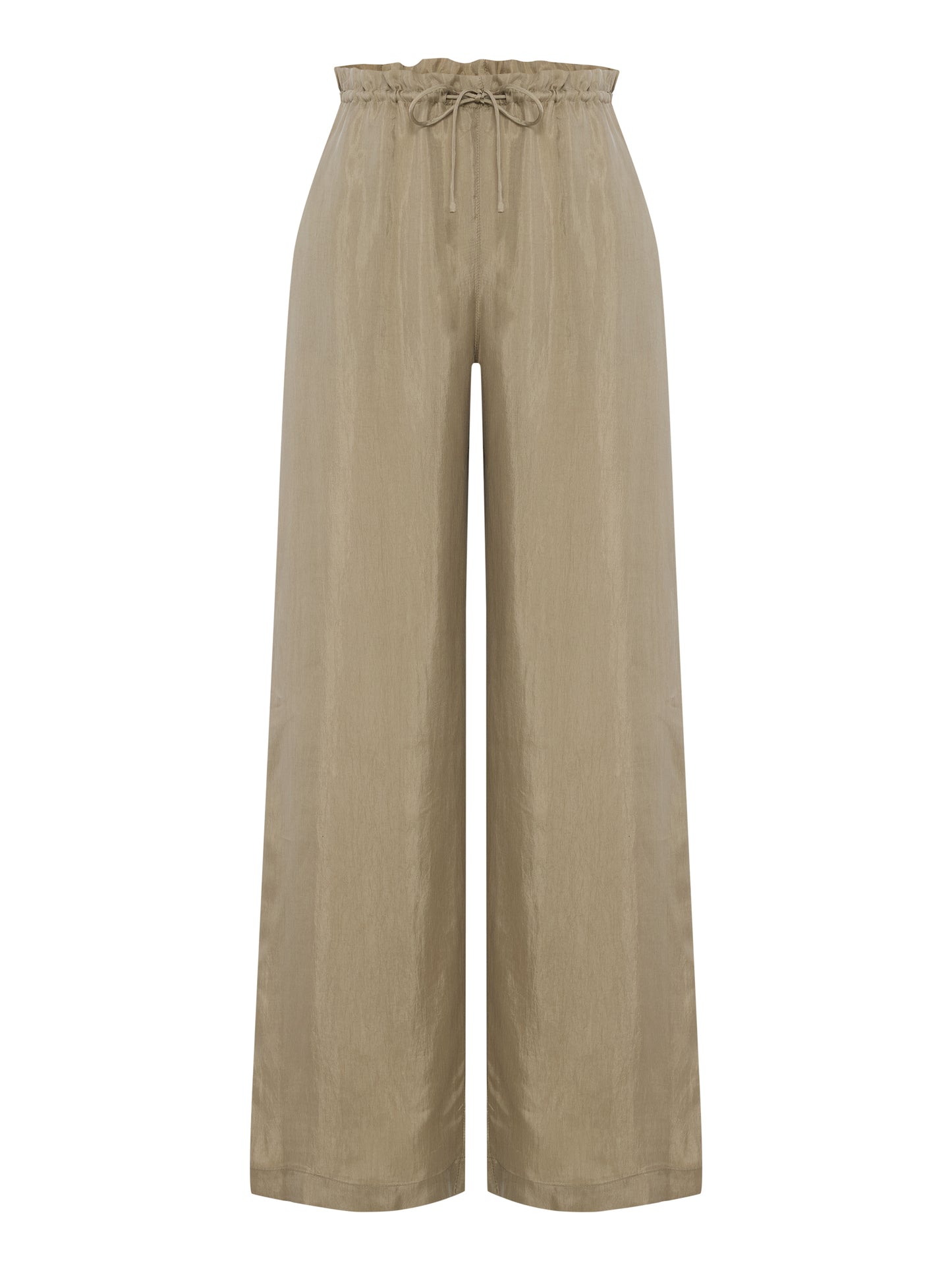 Lucid Flow Tie Pants - Khaki Green