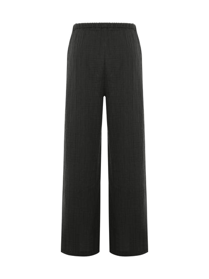 Kaya Drawstring Pants - Charcoal