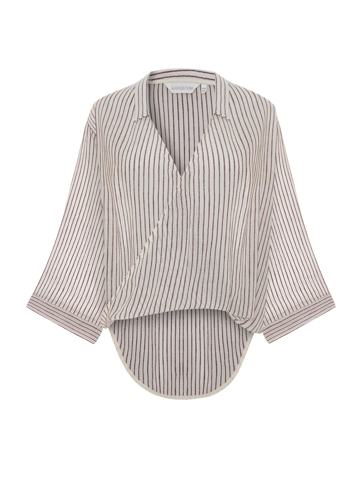 Sade Top - Burgundy Stripes