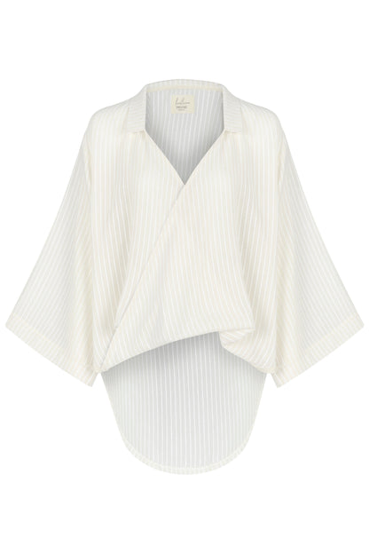 Sade Top - White Stripes