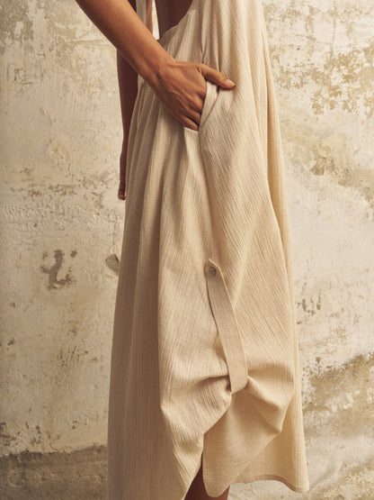 Sahara Sun Maxi Dress - Natural