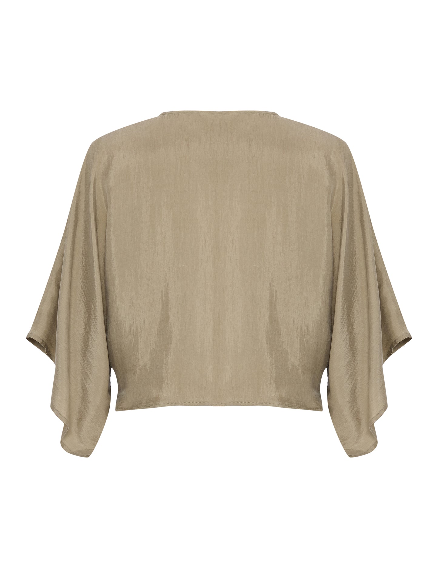 Lucid Knot Top - Khaki Green
