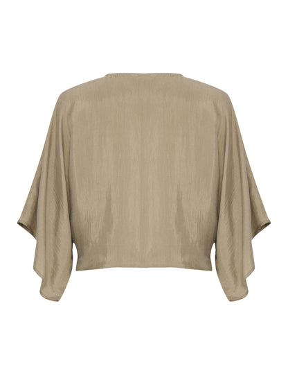 Lucid Knot Top - Khaki Green