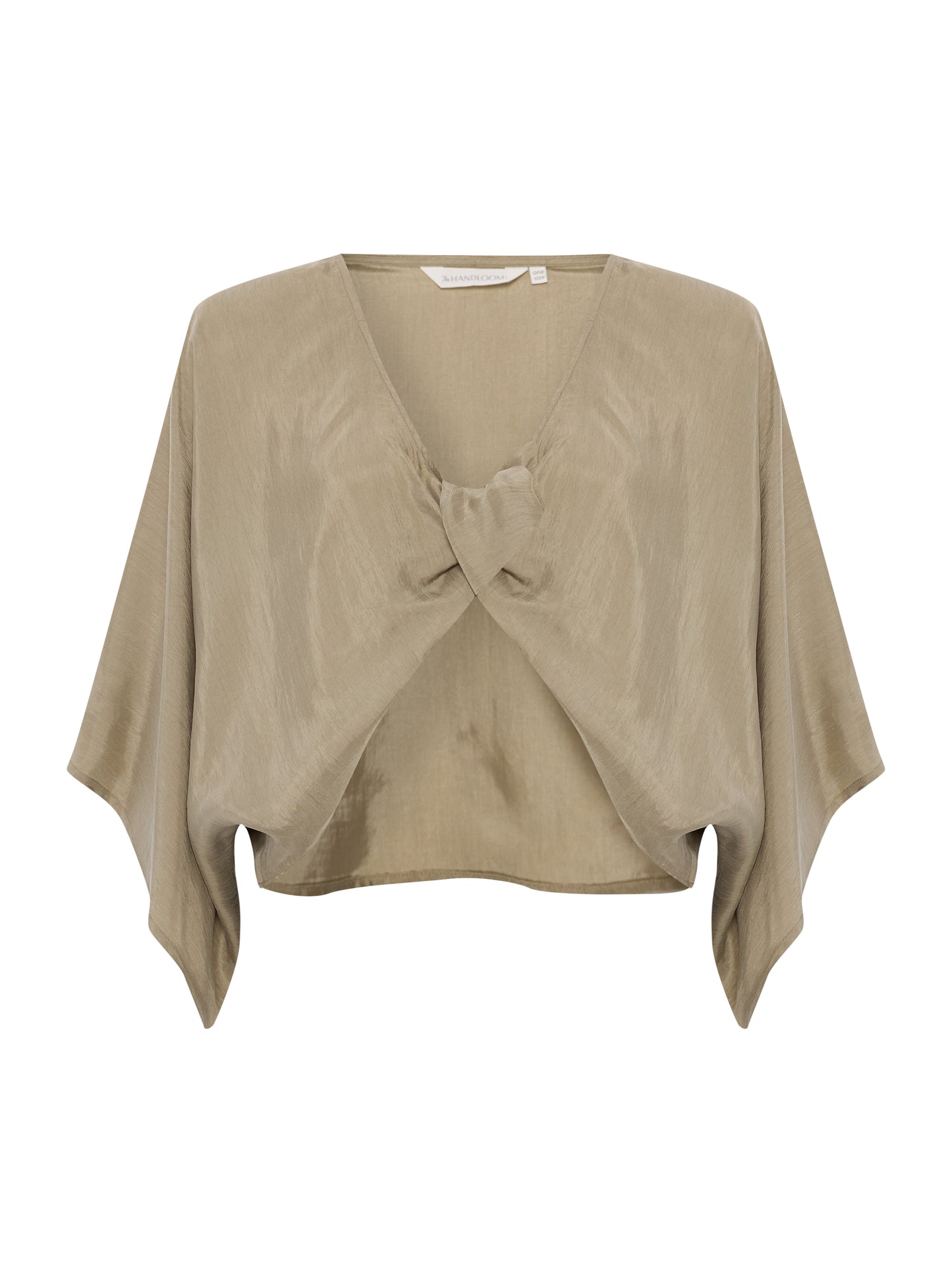 Lucid Knot Top - Khaki Green