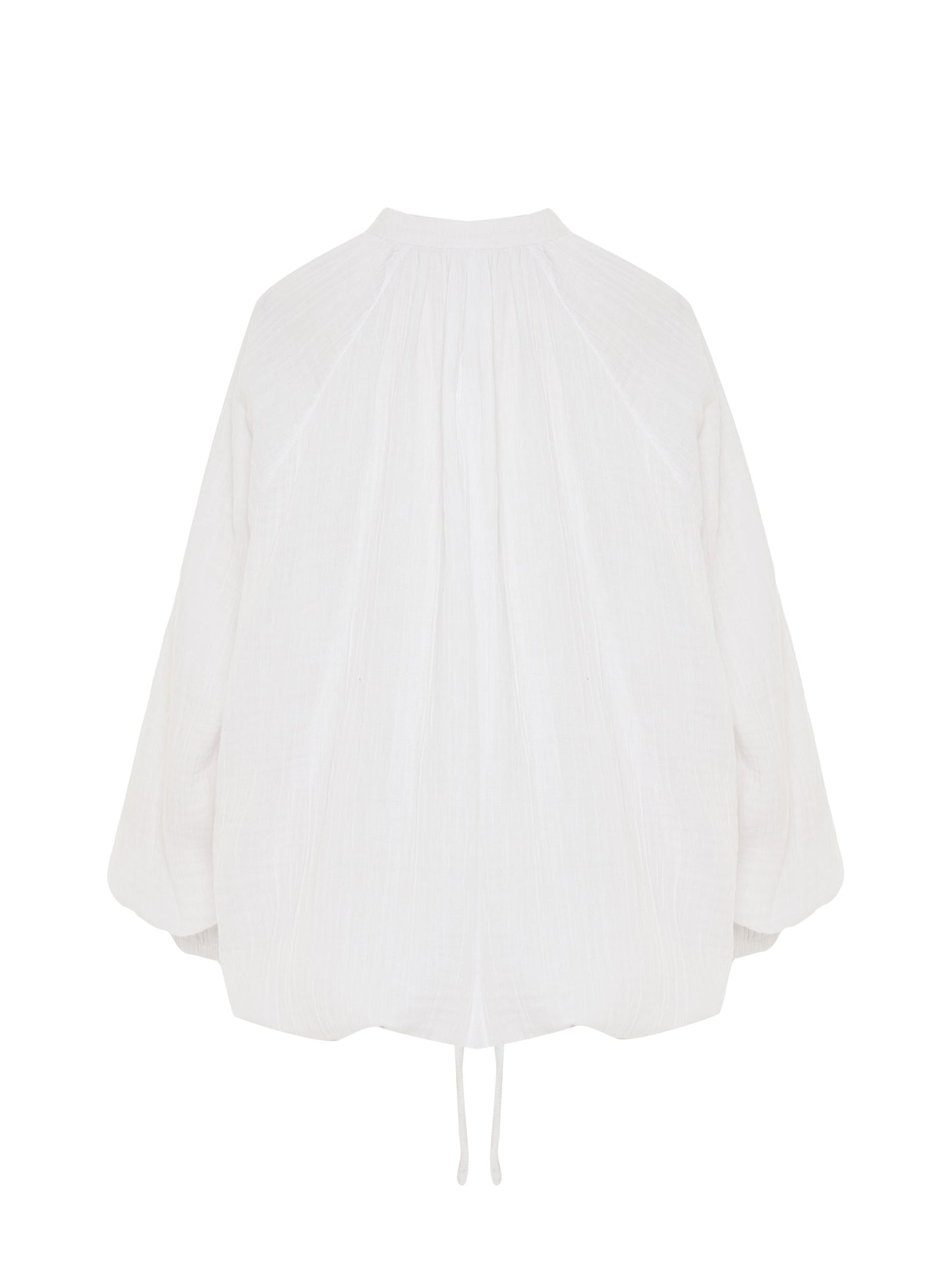 Kaya Buttoned Blouse - White