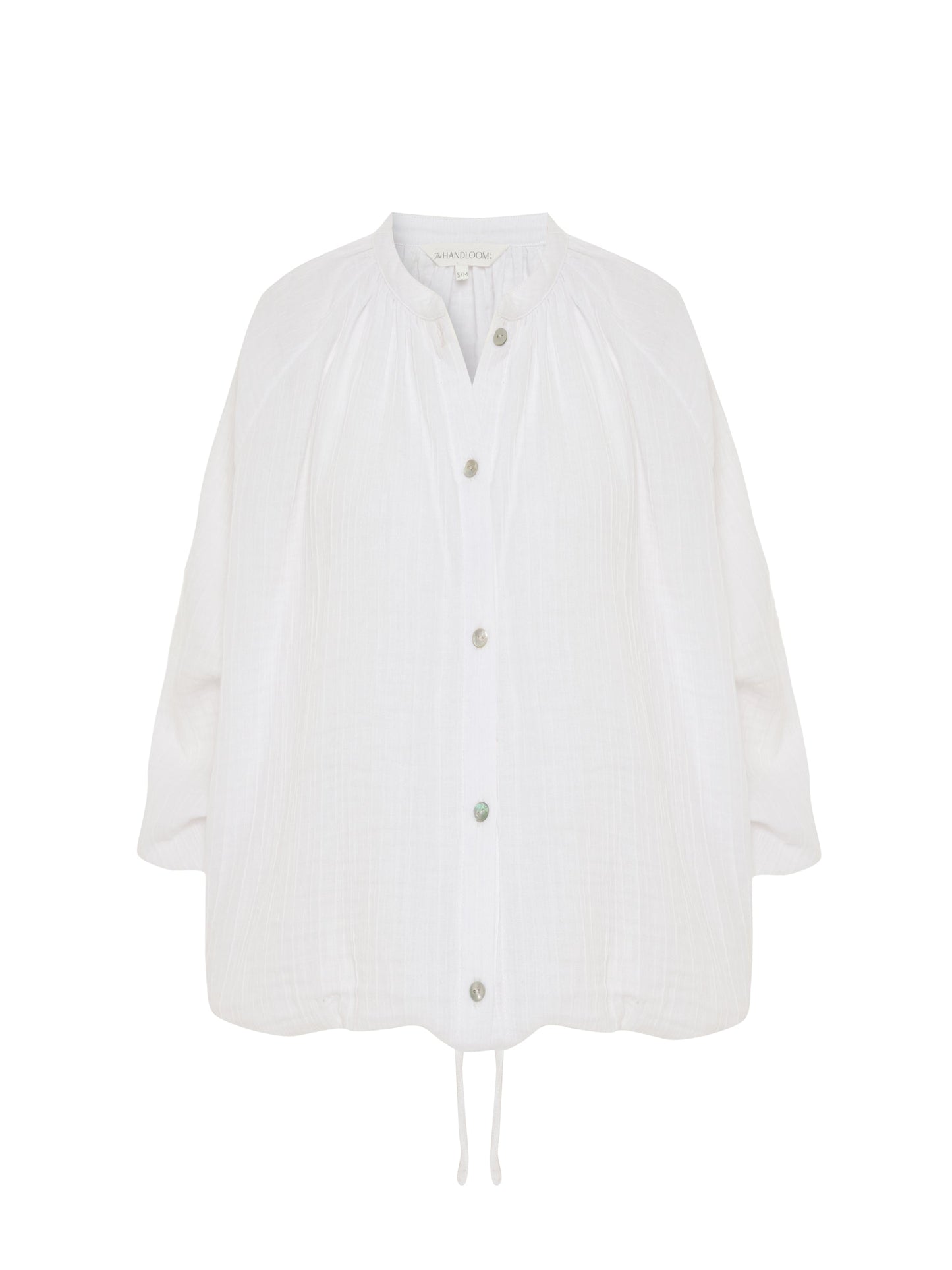 Kaya Buttoned Blouse - White