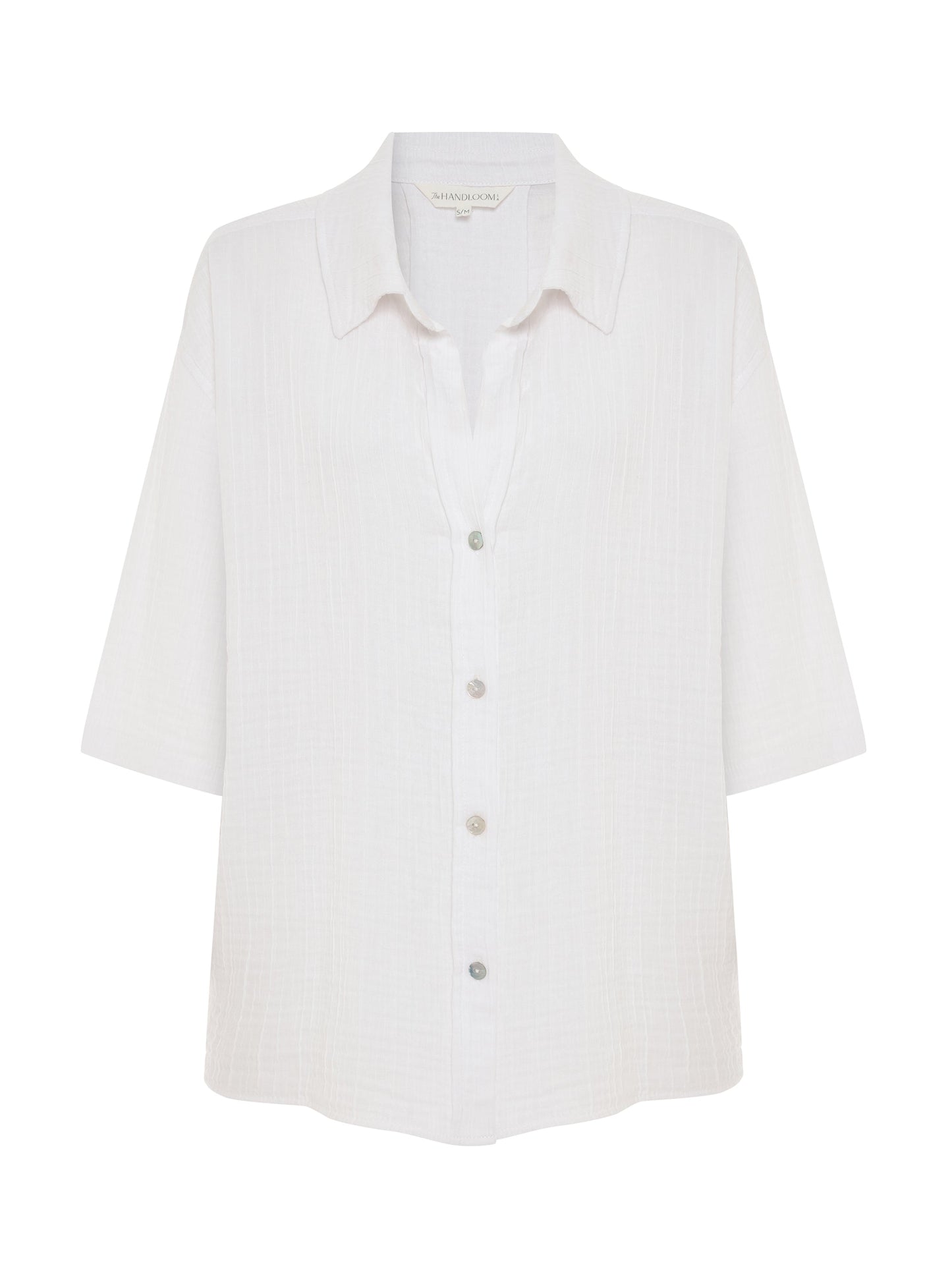 Kaya Boyfriend Shirt - White