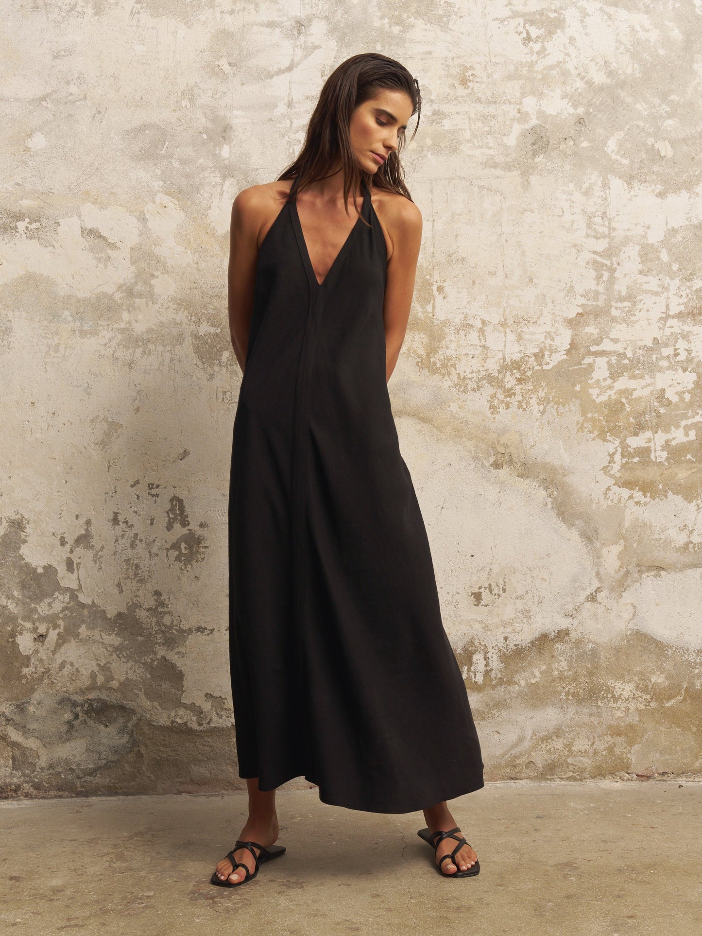 Zoe Maxi Dress - Black