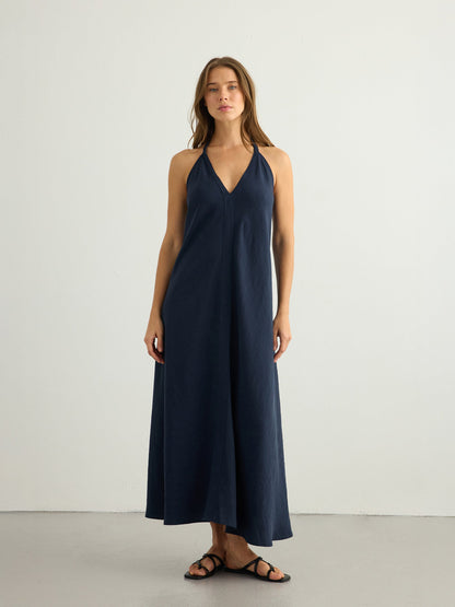 Zoe Maxi Dress - Navy