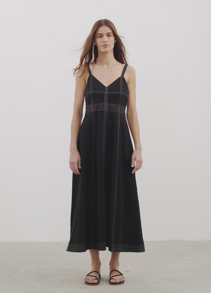 Eva Maxi Dress - Black
