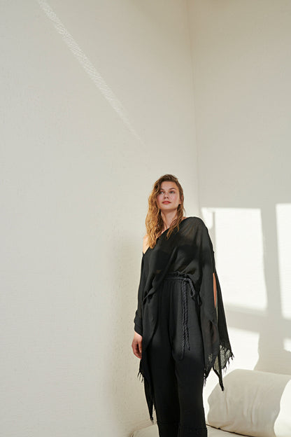 Ava Kimono - Black