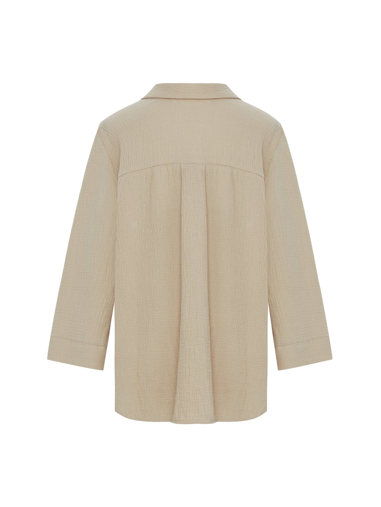 Echo Maxi Shirt - Oatmeal
