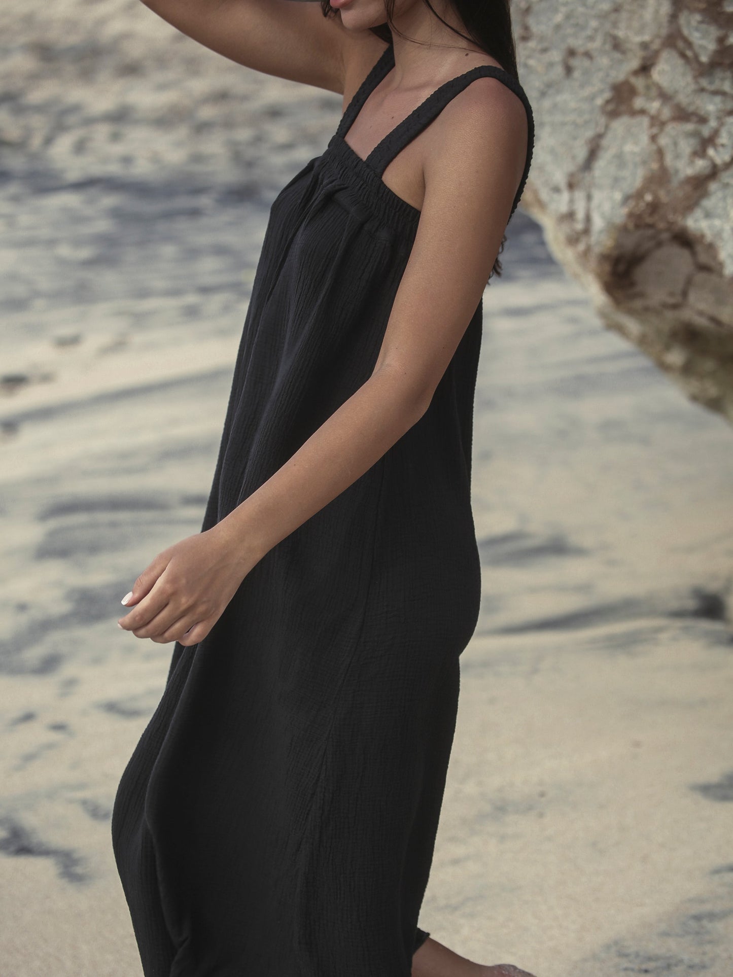 Noa Maxi Dress - Black