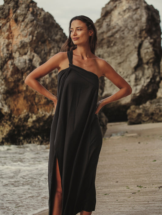 Pia Maxi Dress - Black