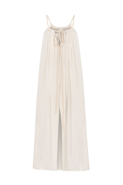 Breeze Beach Dress Baby Blue - The Handloom