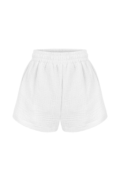 Echo Boy Short White - The Handloom