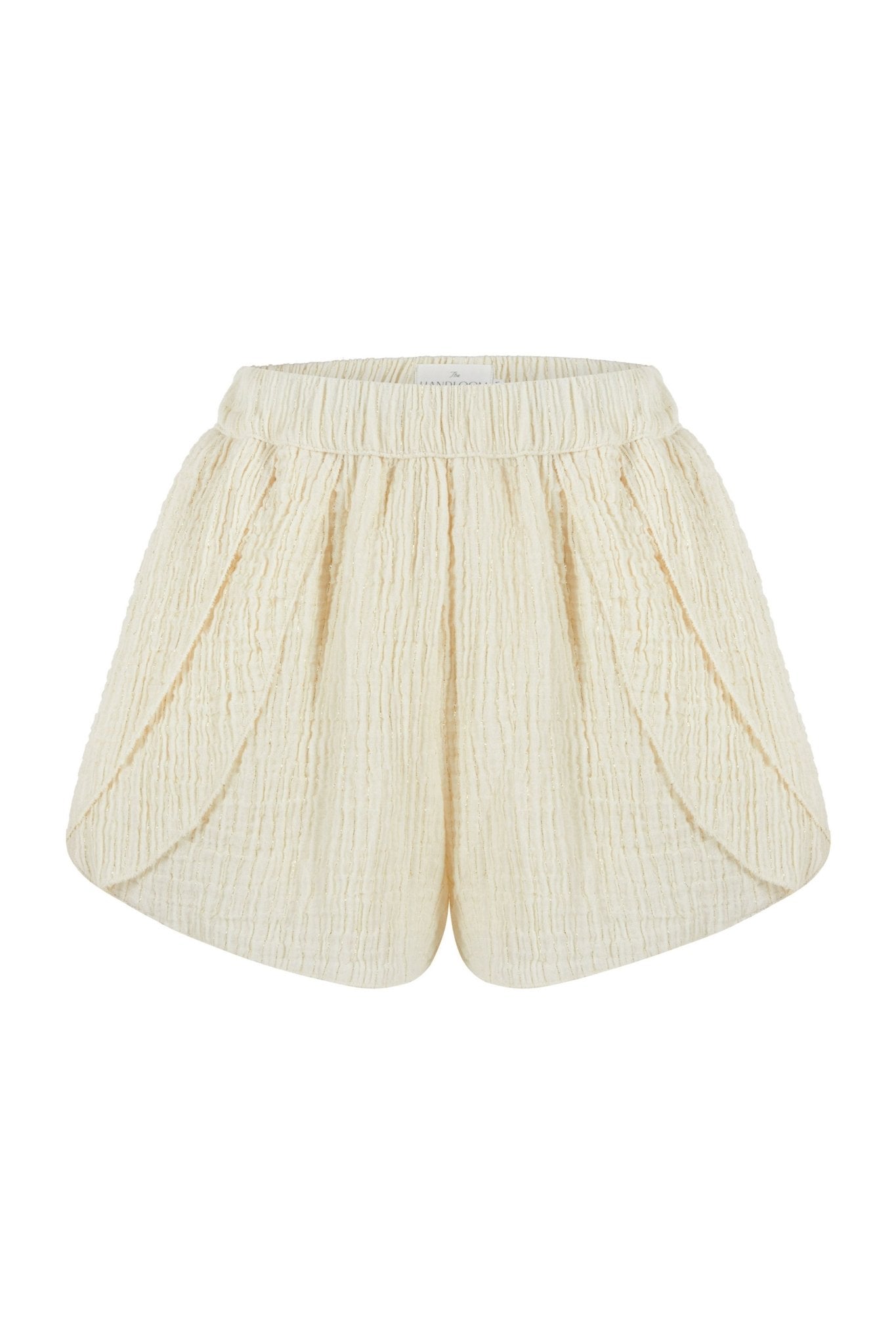 Mia Short Gold Stripes - The Handloom