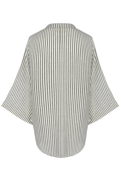 Sade Top Black Stripes - The Handloom